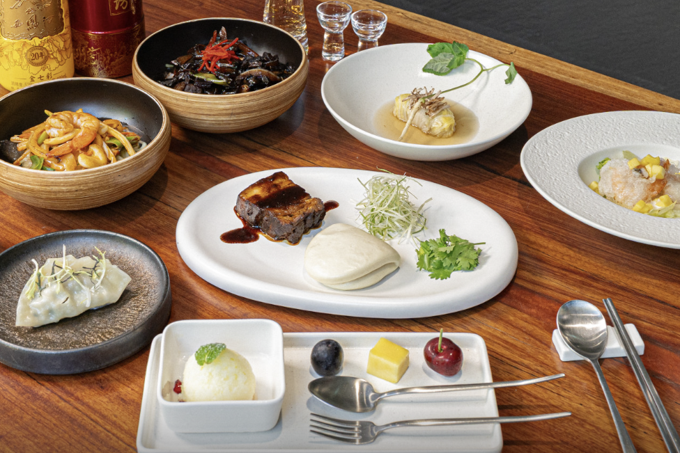 내방역 룸식당 코스 요리 구성